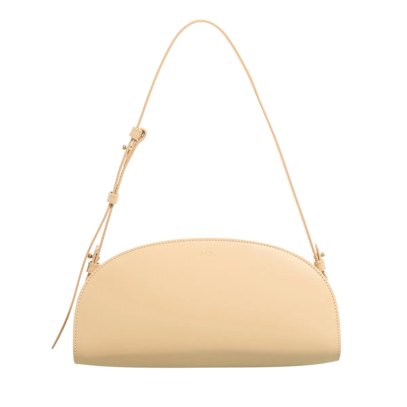 A.P.C. Schultertasche Sac Demi-Lune Shoulder Sahara