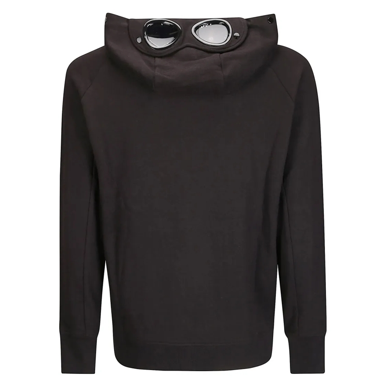 CP Company Strickjacke Hooded Open Sweatshirt Schwarz(Image 3)