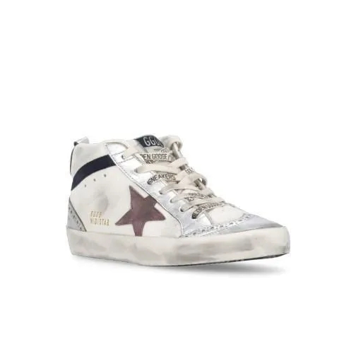 Golden Goose Mid Star Sneakers White sneaker basse