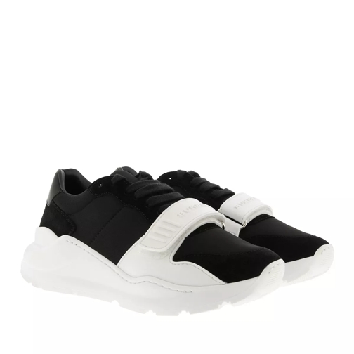 Burberry Regis Neoprene Sneakers Black/Optic White Low-Top Sneaker