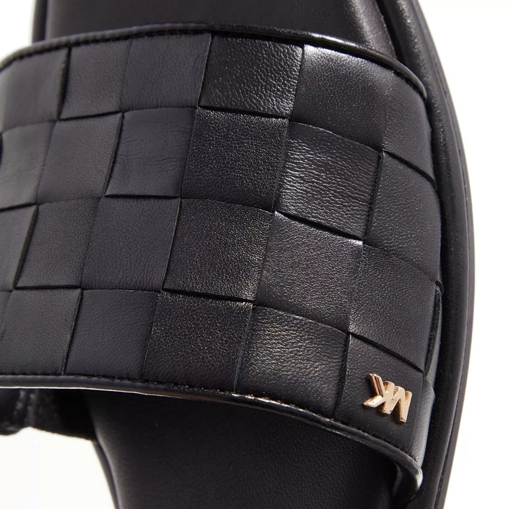 Michael kors leather hot sale slides