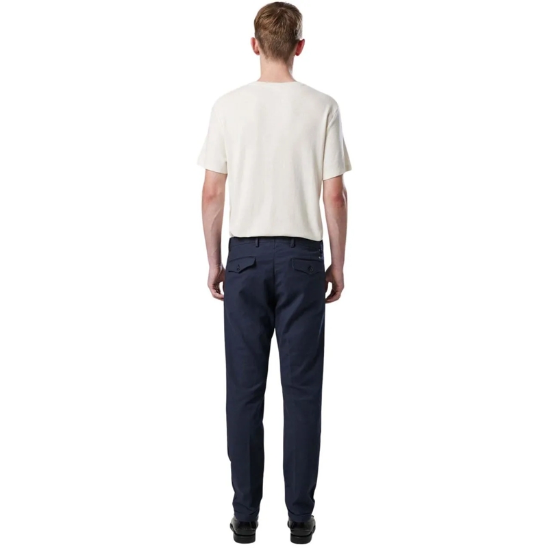 NN. 07  No Nationality Scott Pantalons Donkerblauw Scott 1 blau(Image 8)
