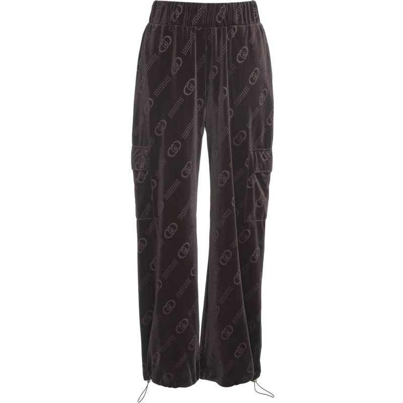 LIU JO Hose Cargo pants with logo detail braun