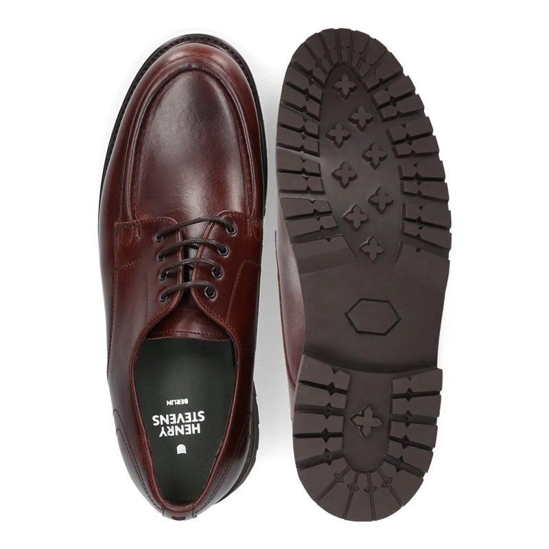 Henry Stevens Schuhe Schnürer Harry N- Robuster Norweger Schnürer aus dunkel-braun(Image 4)