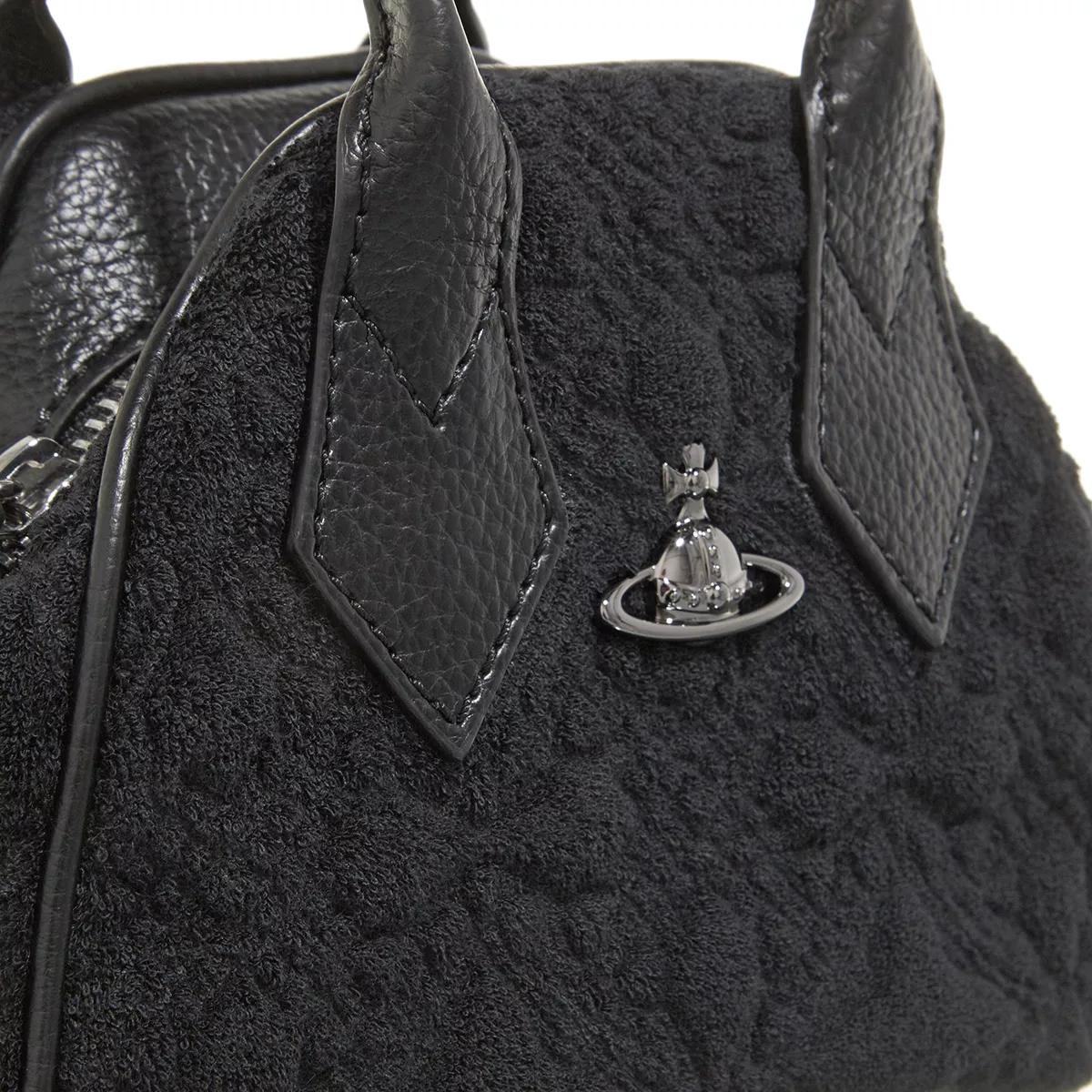 Vivienne Westwood Crossbody bags Towelling Mini Yasmine in zwart