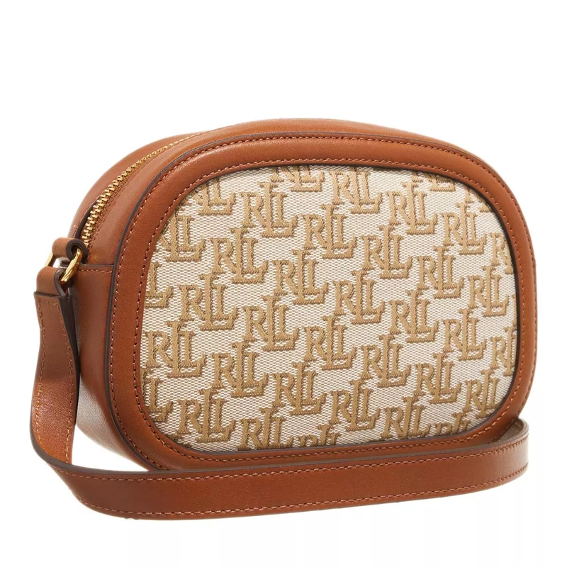 Lauren Ralph Lauren Crossbody Bag Jordynn Crossbody Medium Khaki Lauren Tan(Image 3)