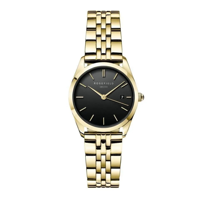 Rosefield Quarzuhr Damenuhr Ace XS Sport schwarz