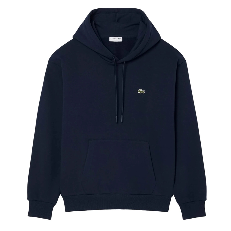 Lacoste  LACOSTE Herren Hoodie. Einfarbiger Basic Hoodie mi dunkel-blau