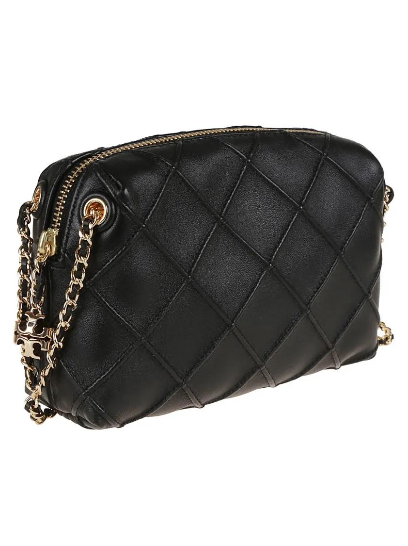 TORY BURCH Hobo bags Fleming Small Crossbody Bag in zwart