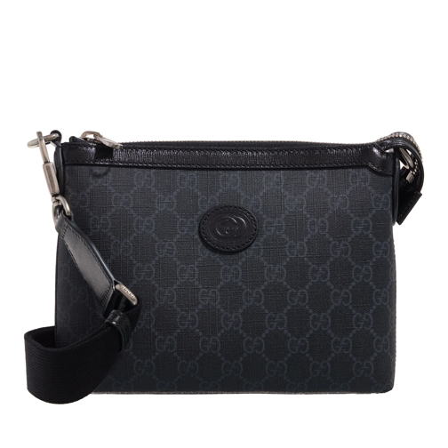 Gucci Crossbodytas GG Monogrammed Messenger Bag Black