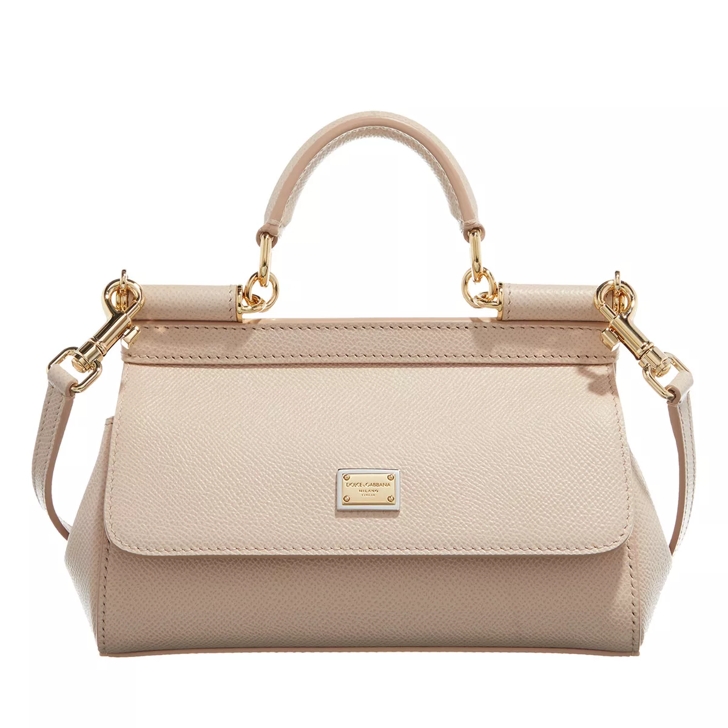 Shop Dolce & Gabbana SICILY Small sicily bag in dauphine calfskin