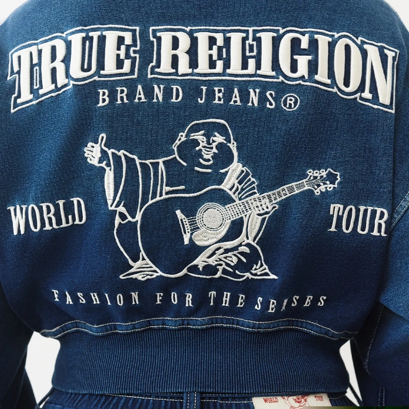 True Religion  Hoodie blau(Image 7)