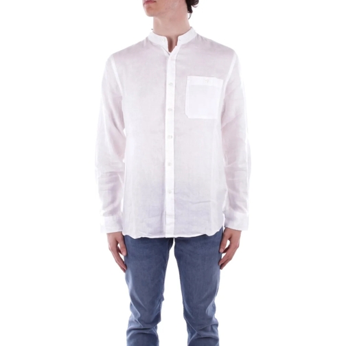 Woolrich Legere Oberteile Shirts White weiß