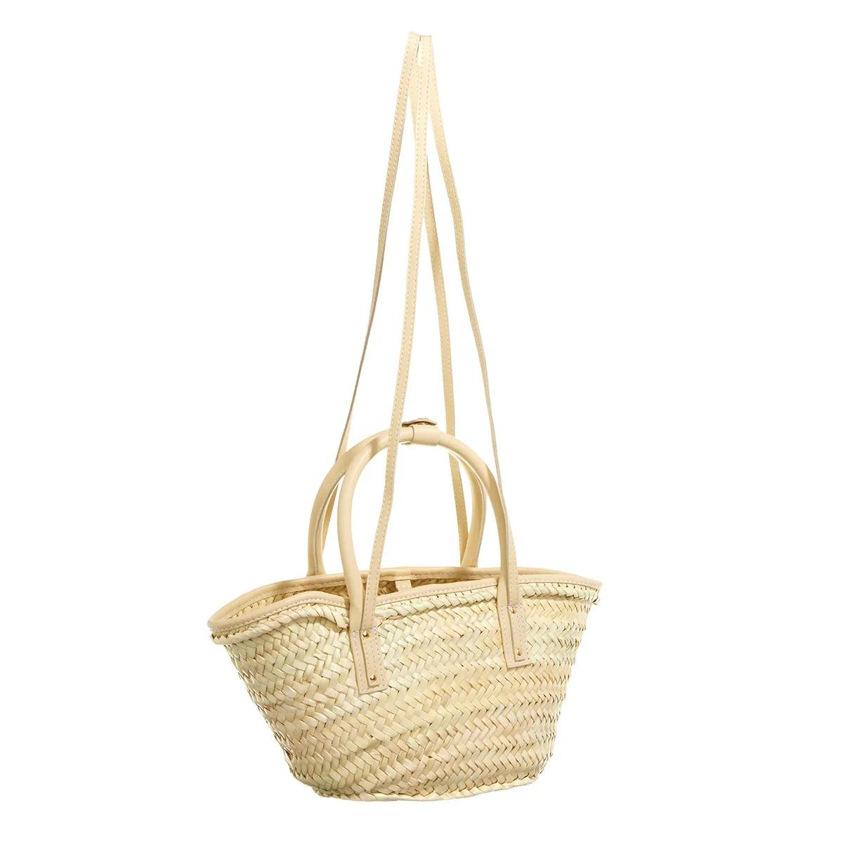Jacquemus Shoppers & Totes Le Petit Panier Soli in beige