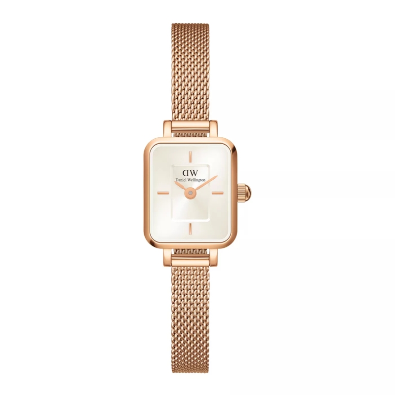 Daniel Wellington Chronograph Quadro Mini Uhr Roségold