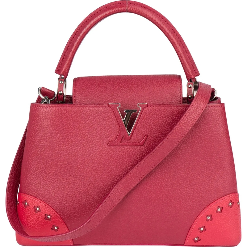 Louis Vuitton Tote Louis Vuitton Taurillon Leather Capucines MM Handb rot