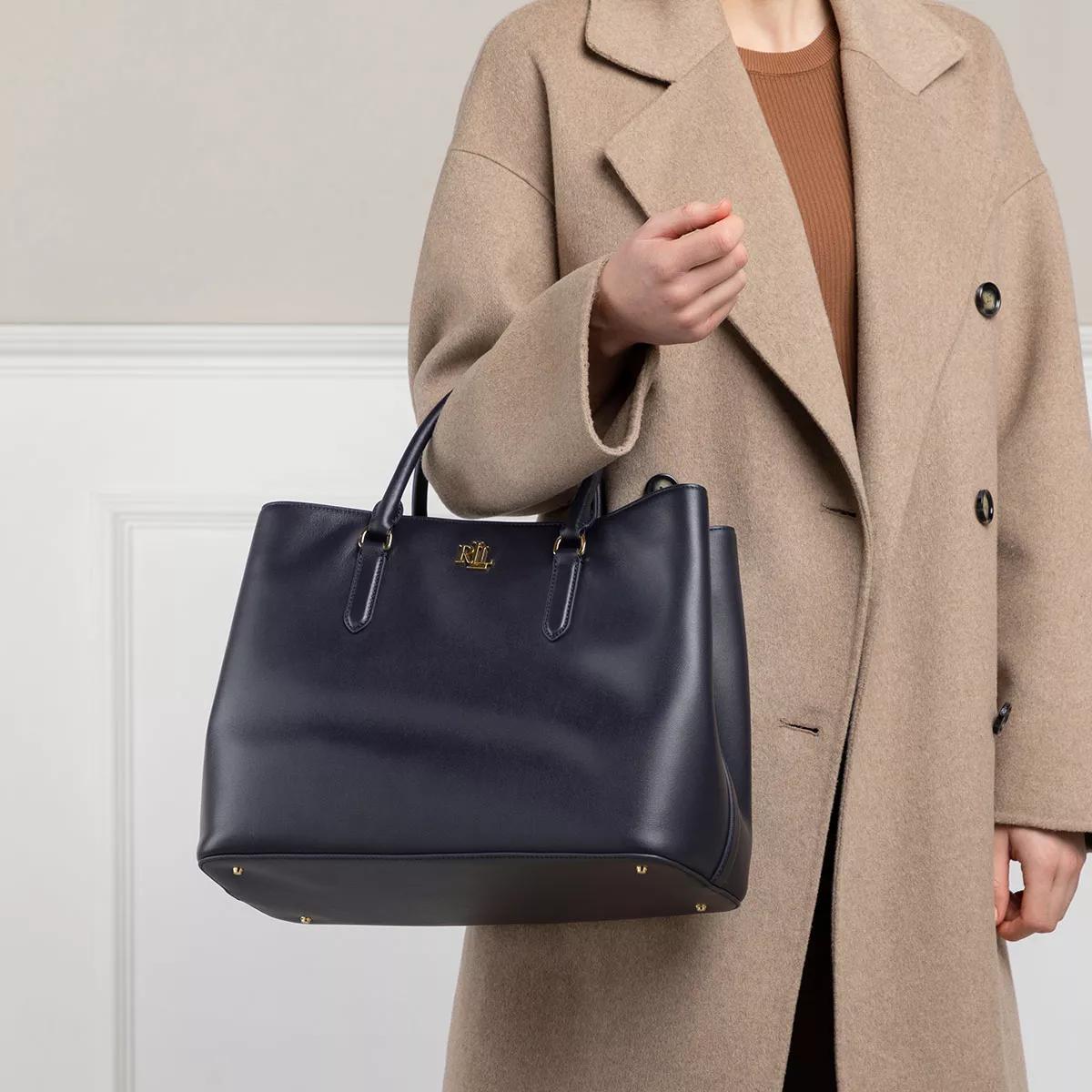 Lauren Ralph Lauren Marcy 36 Satchel Large Lauren Navy | Tote