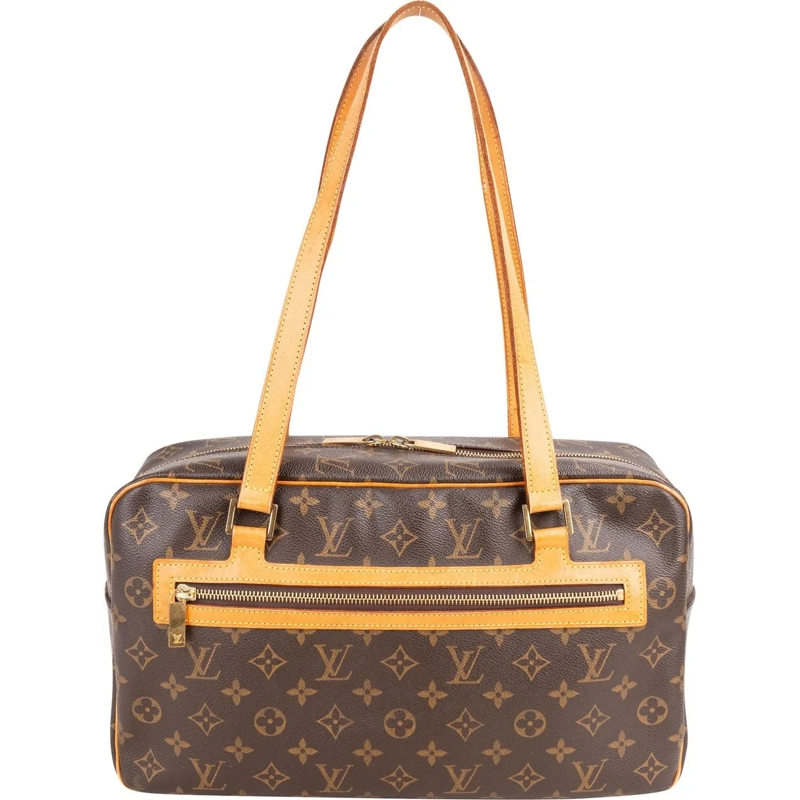 Louis Vuitton Tote Louis Vuitton Canvas Monogram Cite GM Shoulder Bag braun