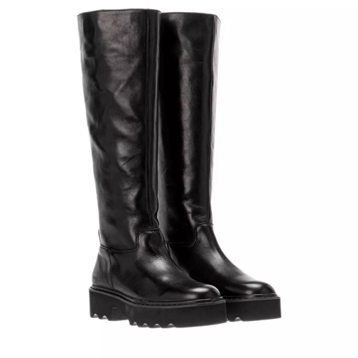 Nubikk Fara Zip Boots Leather Black Stiefel