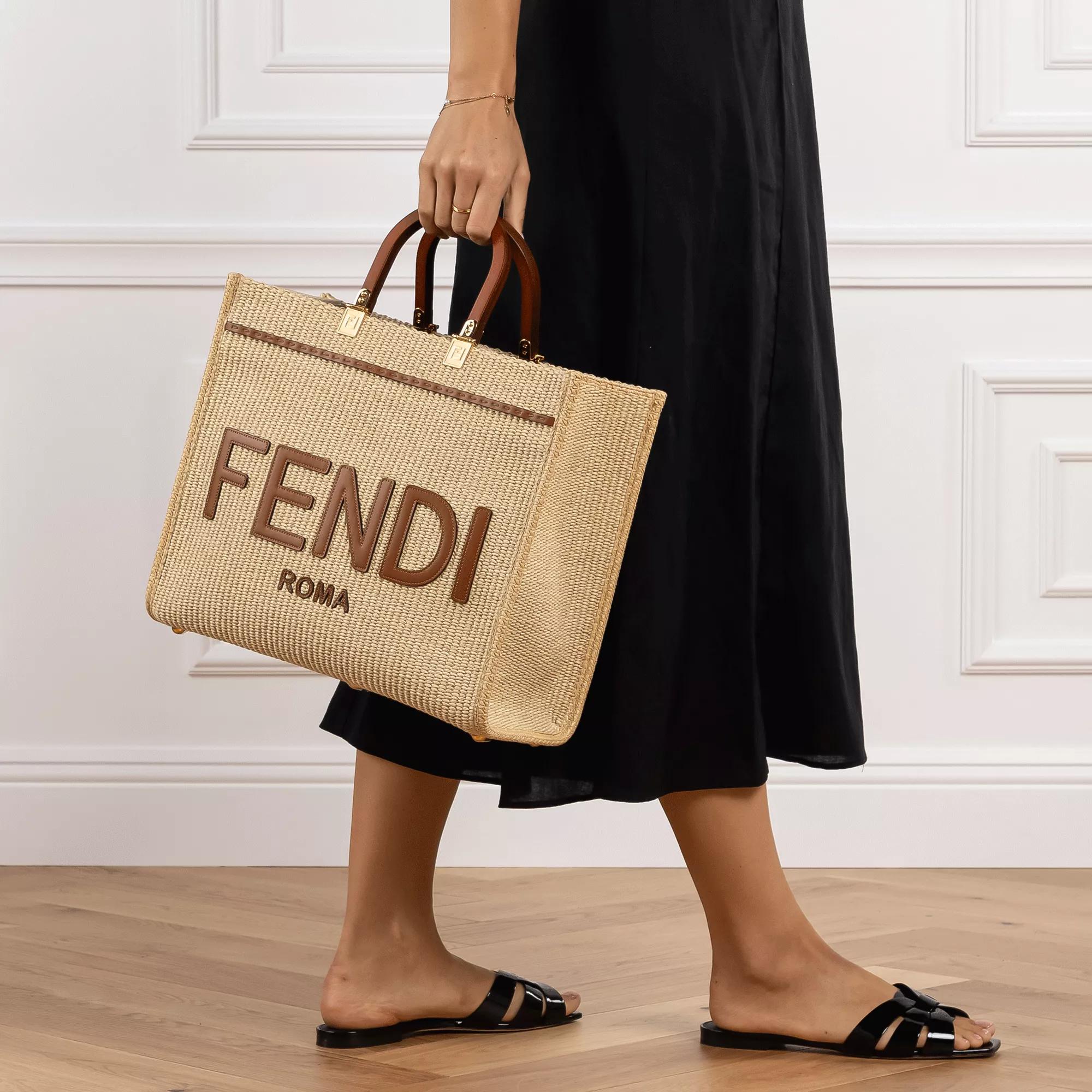 Fendi tote bag canvas sale