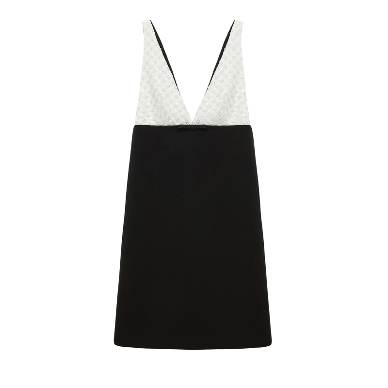 Dorothee Schumacher Kleid EMOTIONAL ESSENCE dress black-offwhite