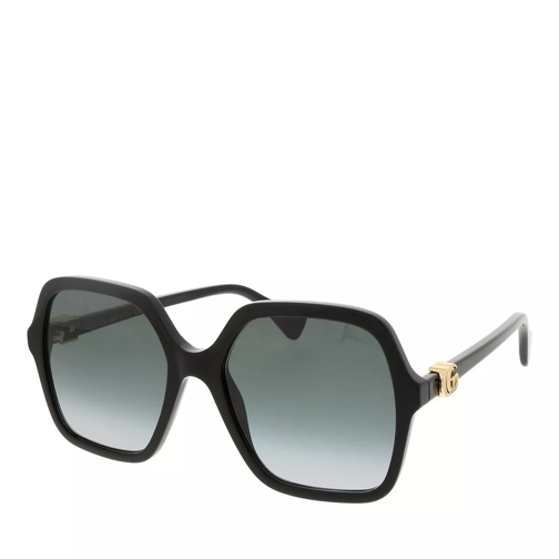 Gucci GG1072S-001 56 Woman Acetate Black-Grey Sunglasses