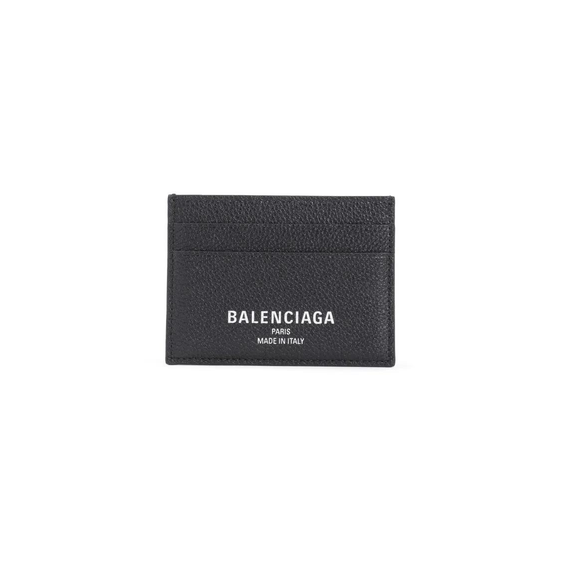 Balenciaga Portemonnaies - Black Calf Leather Credit Card Holder - Gr. unisize - in Schwarz - für Damen