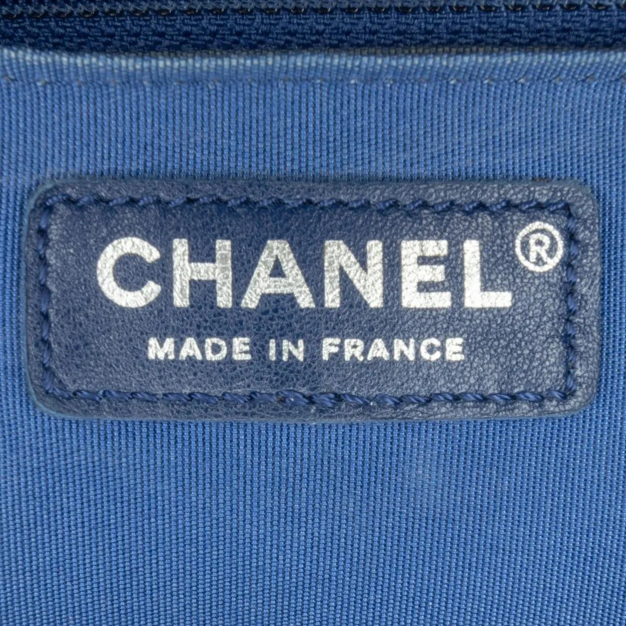 Thumbnail - Chanel Hobo Bags - Mini Square Classic Calfskin Airline Flap - Gr. unisize - in Blau - für Damen