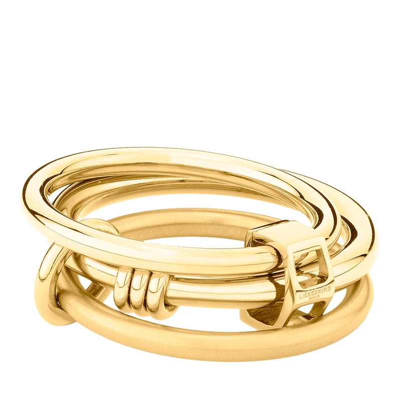 Liebeskind Berlin Ring Edelstahl Ring gold