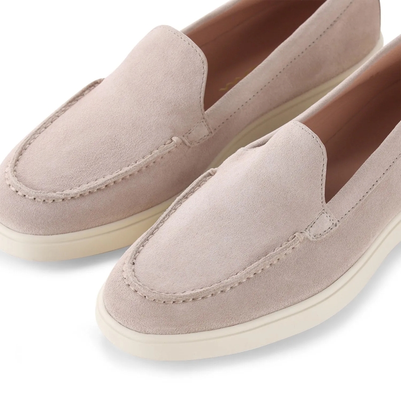 Santoni Schnürschuhe Flat Shoes Beige beige(Image 7)