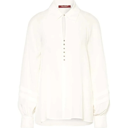 Max Mara Blusen Max Mara Shirts White weiß