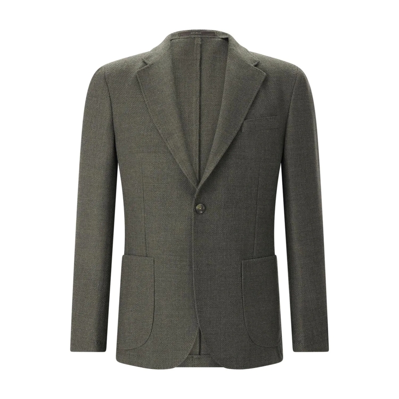 windsor. Anzugjacke Sakko aus Schurwolle grün(Image 5)