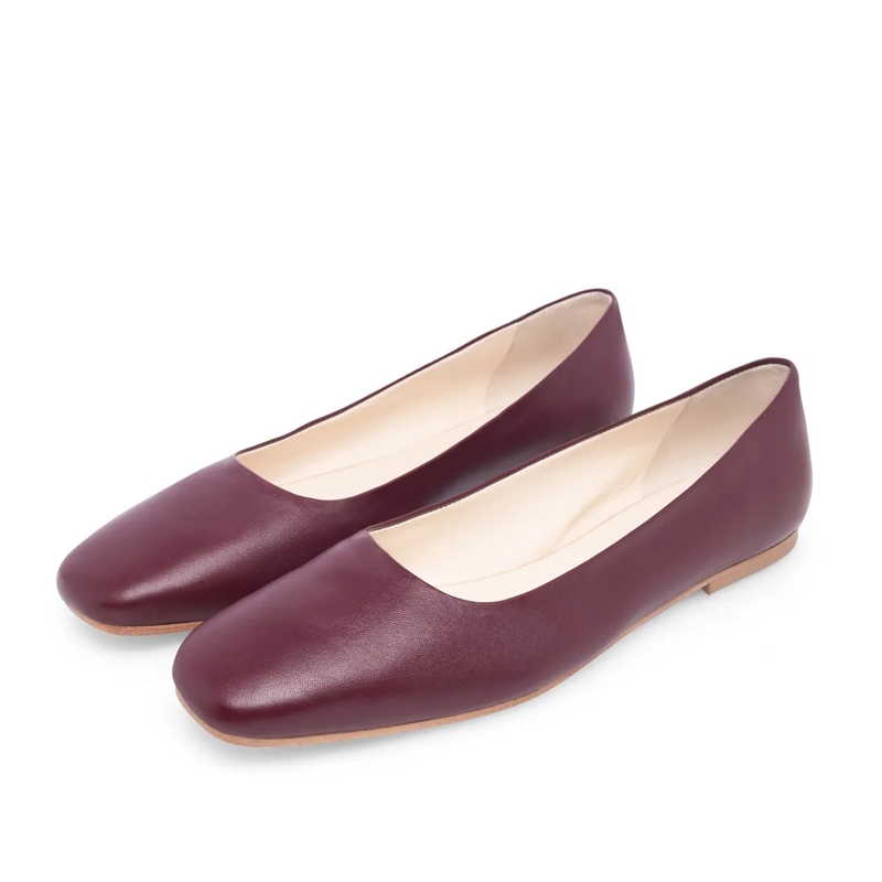 Henry Stevens Balletschoenen Ballerinas Audrey B bordeaux(Image 2)
