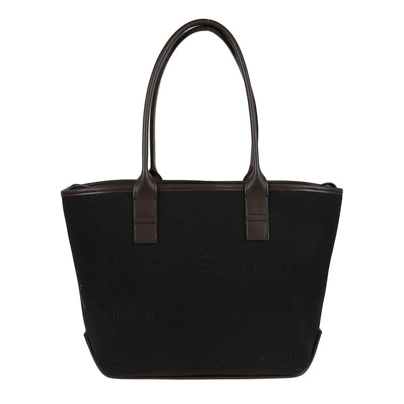 Hogan Fourre-tout Script Tote Bag Black