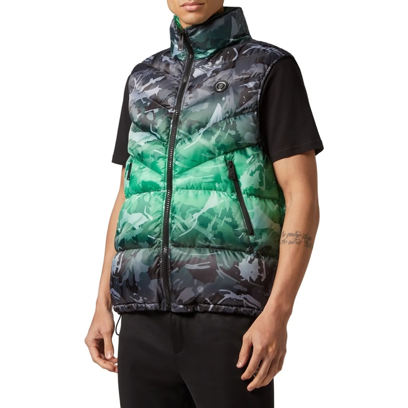 Plein Sport Weste Weste Camouflage schwarz(Image 3)