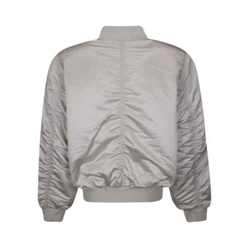 Alpha Industries Vestes en duvet Bomber Jacket With Zip Front Closure Grey (Image 2)