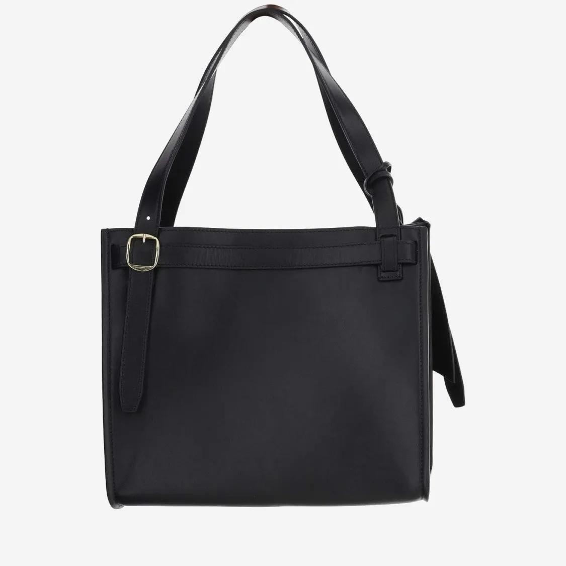 Coperni Crossbody bags Cabas Leather Handbag in zwart