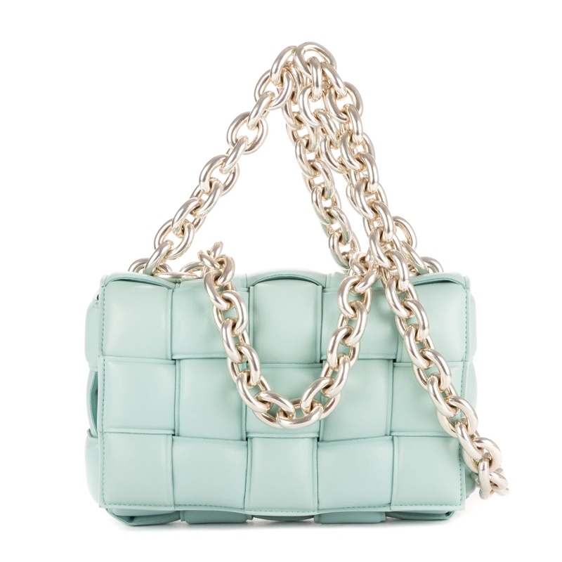 Bottega Veneta Crossbody Bag Chain Cassette pure blue