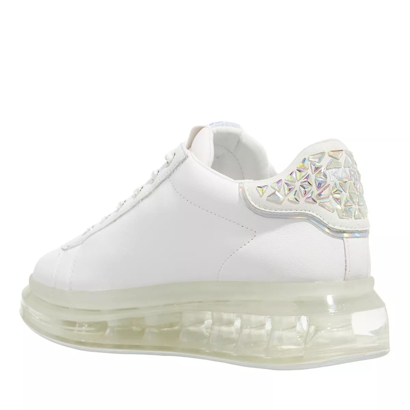 Karl Lagerfeld Plateau-Sneaker Kapri Kushion Jellikonic Lo Lace White Lthr w/Iridescent(Image 2)