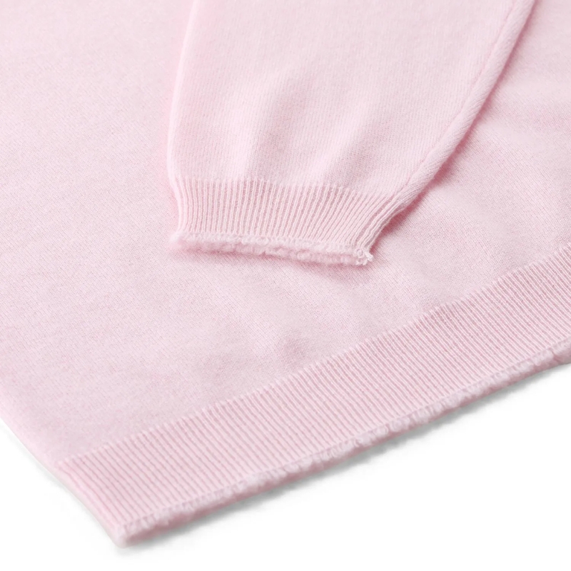 Hemisphere Pull Kurzarmpullover aus Kaschmir pink(Image 4)