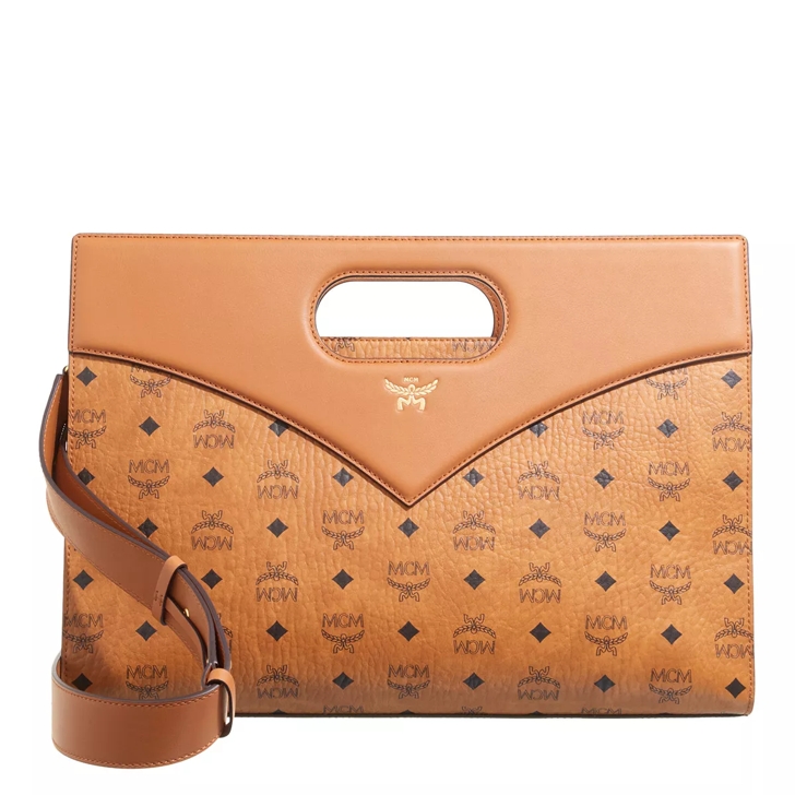 Mcm cheap tan bag