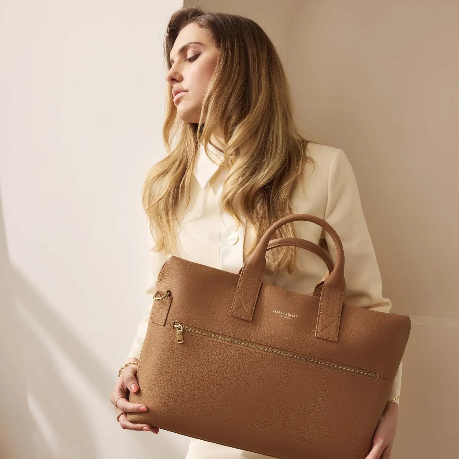 Isabel Bernard Crossbody bags Honoré Anique Handtasche in bruin