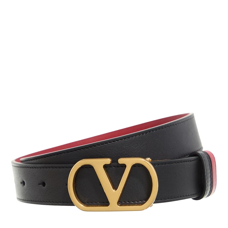 Valentino Garavani Wendegürtel Reversible Belt Rosso Nero