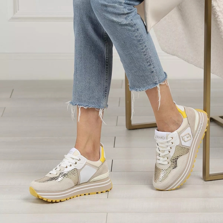 Liu jo sneakers discount goud