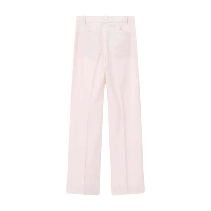 Victoria Beckham Pantalons décontractés Weite Stoffhose Alina pink(Image 3)