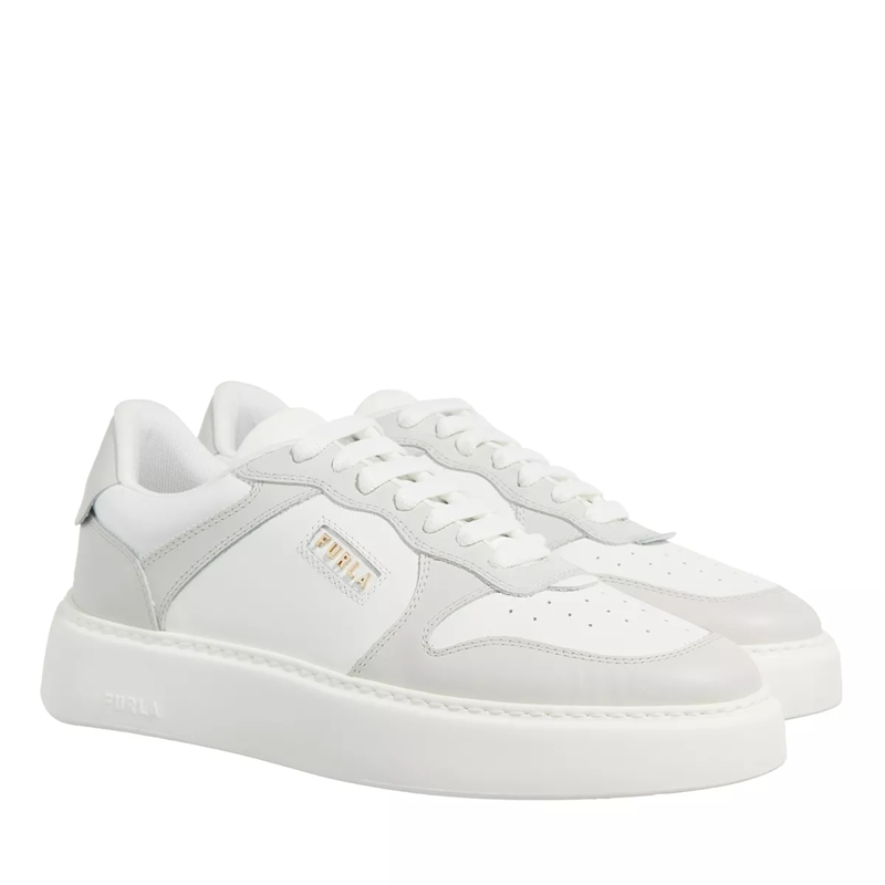 Furla Low-Top-Sneaker Furlasport Lace-Up Sneaker T.30 Marshmallow+Talco H