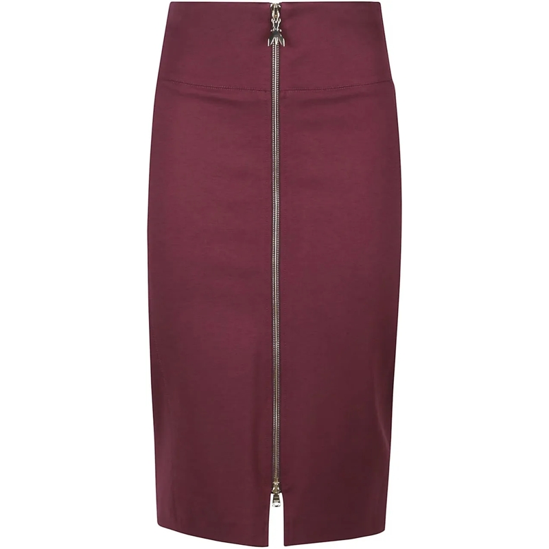 Patrizia Pepe Midirock Skirt Red rot