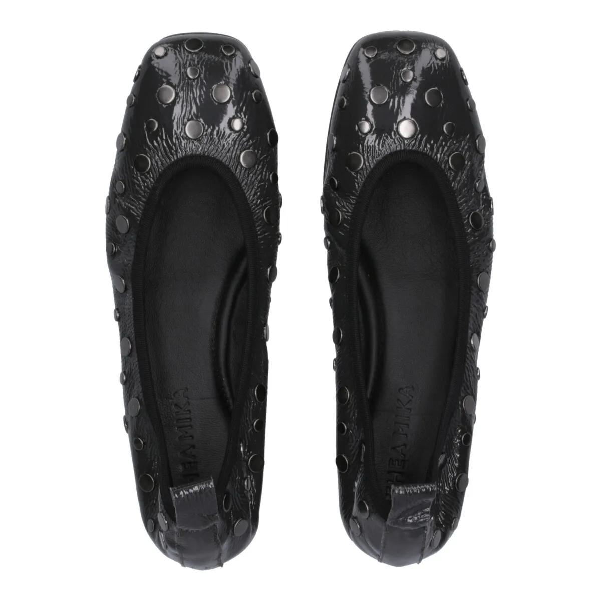 Thumbnail - Thea Mika Ballerinas - Ballerinas - Gr. 39 (EU) - in Dunkelgrau - für Damen