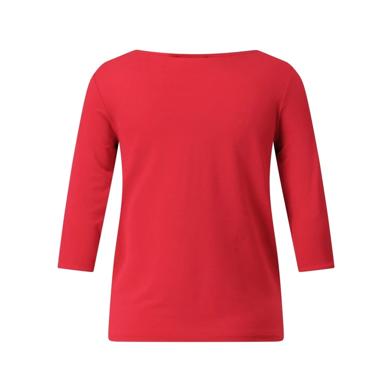 Kimmich Trikot T-shirt à manches 3/4 Shirt aus Viskose-Crêpe weiß(Image 22)