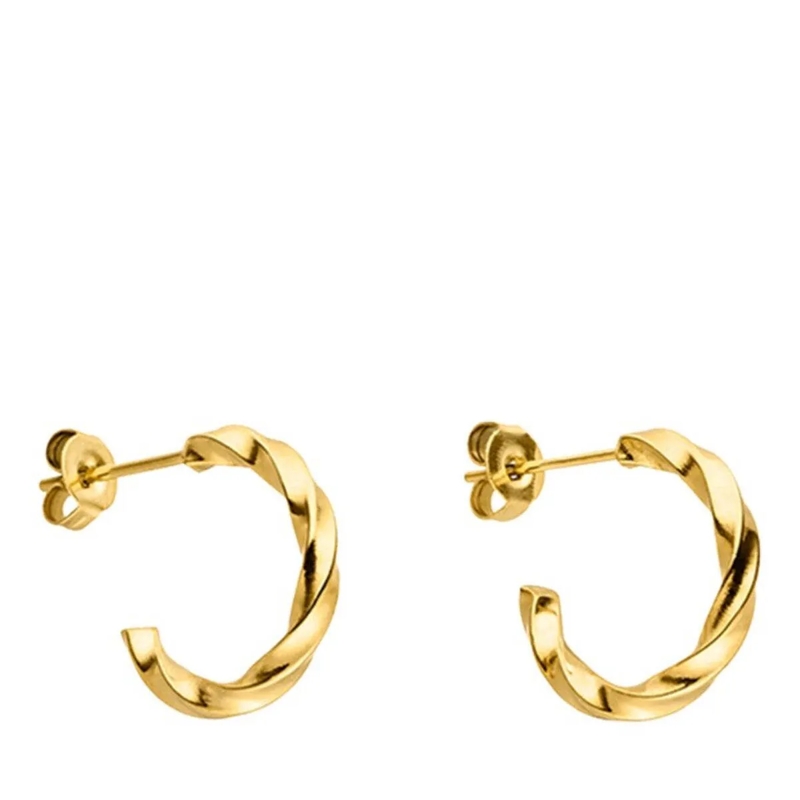 Purelei Ohrstecker Creolen Kelani gold